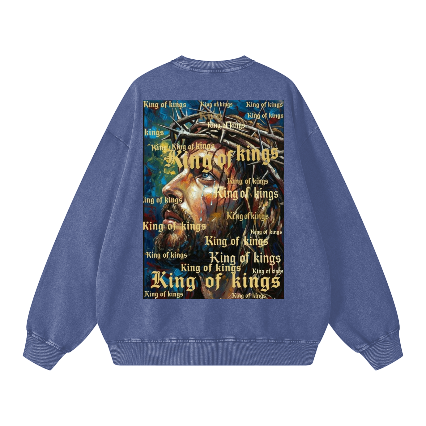 Snow Washed Oversized Sweatshirt