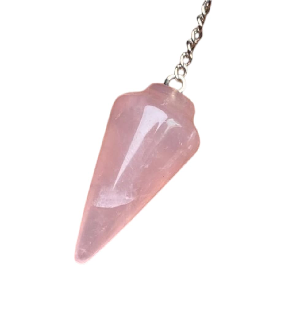 Extrinsic Beauty Natural Gemstone Pendulum with Mystery Charm | Bag Charm | Multiple Options