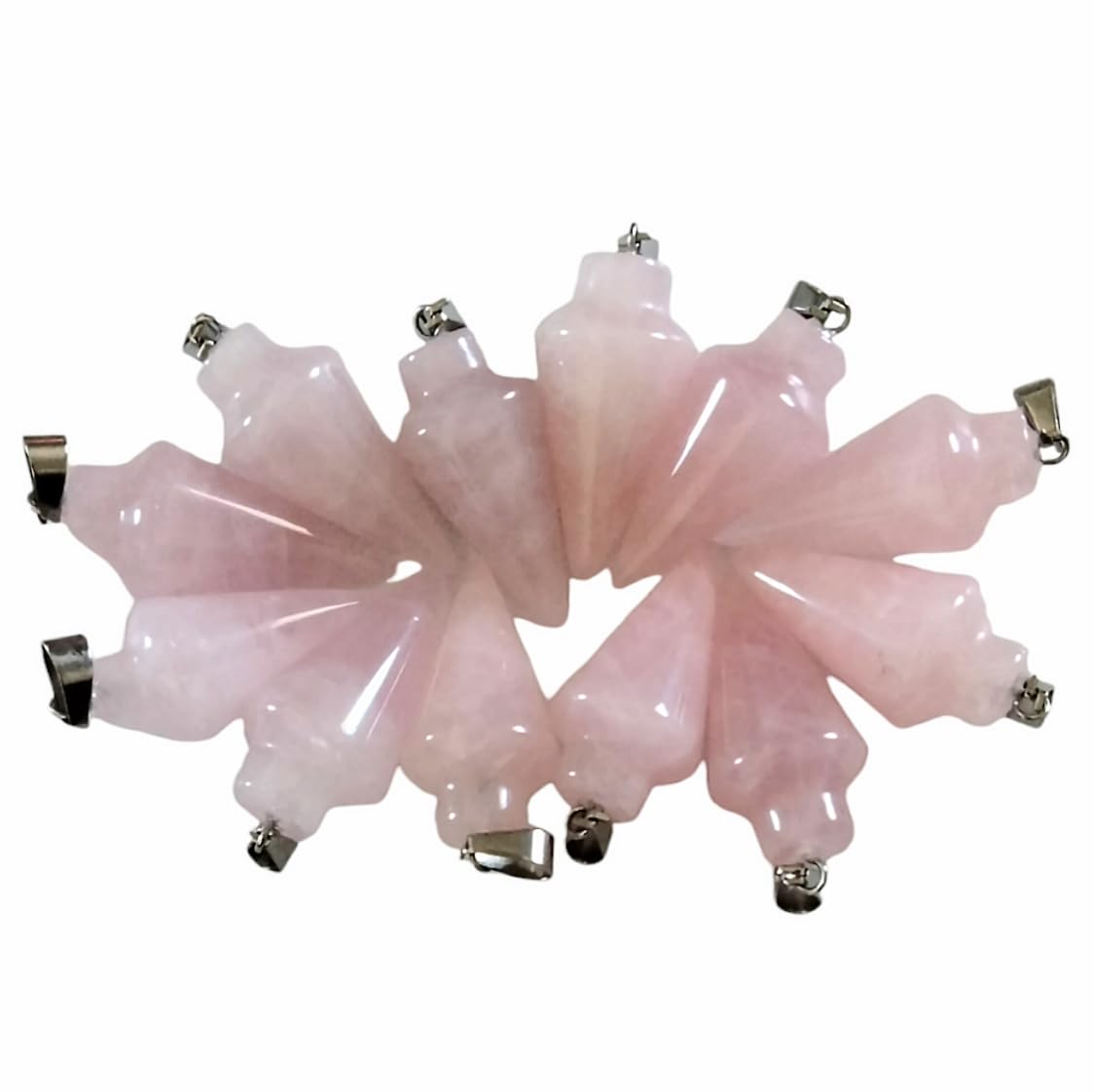 Extrinsic Beauty Natural Gemstone Pendulum with Mystery Charm | Bag Charm | Multiple Options