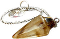 Natural Smoky Quartz Pendulum with Mystery Charm | Bag Charm
