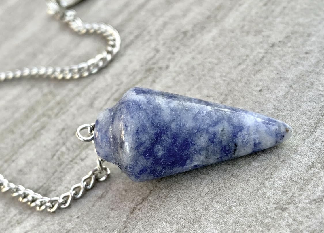 Extrinsic Beauty Natural Gemstone Pendulum with Mystery Charm | Bag Charm | Multiple Options