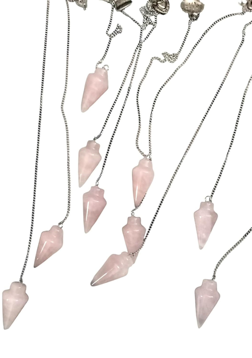 Extrinsic Beauty Natural Gemstone Pendulum with Mystery Charm | Bag Charm | Multiple Options