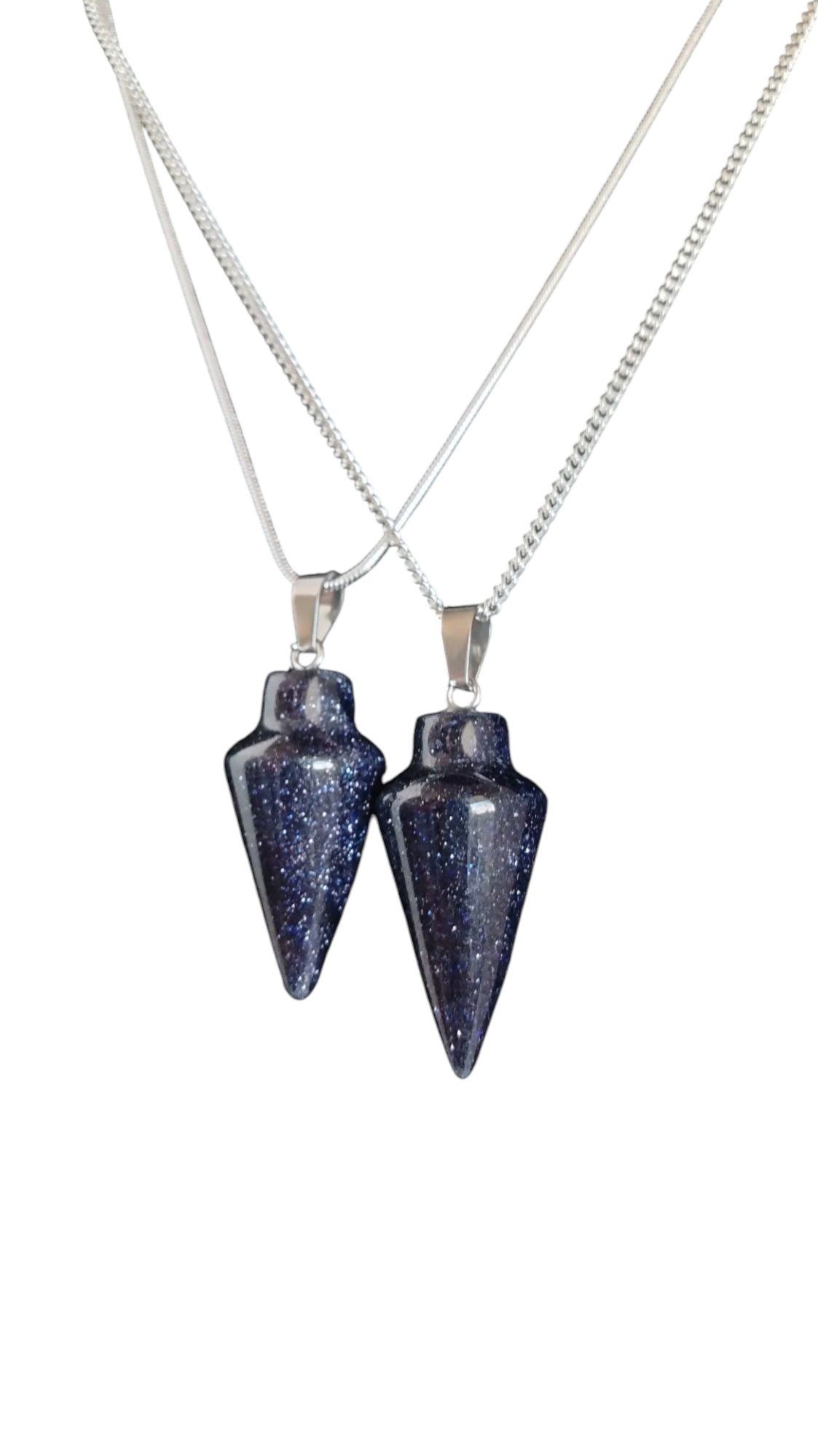 925 Pure silver chain Pendulum Necklace