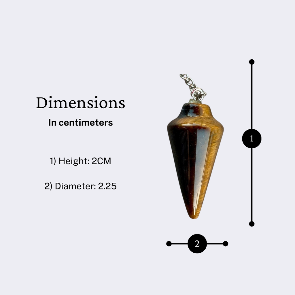 Extrinsic Beauty Natural Gemstone Pendulum with Mystery Charm | Bag Charm | Multiple Options