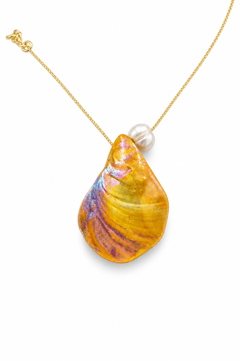 Natural Shell & freshwater Pearl